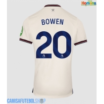 Camisa de time de futebol West Ham United Jarrod Bowen #20 Replicas 2º Equipamento 2025-26 Manga Curta